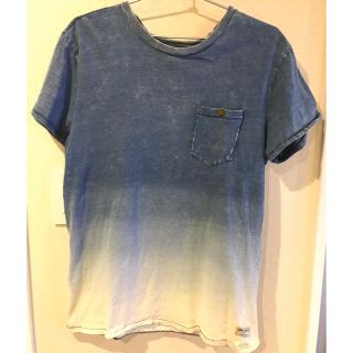 ビラボン(billabong)のBILLABONG メンズ Tシャツ ガレージ グラデーション ブルー ポケット(Tシャツ/カットソー(半袖/袖なし))