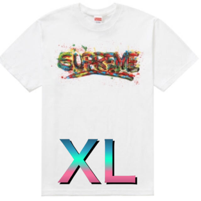 supreme Paint Logo Tee シュプリーム ペイントロゴ T