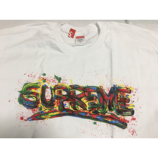 supreme Paint Logo Tee シュプリーム ペイントロゴ T 第一ネット 4284