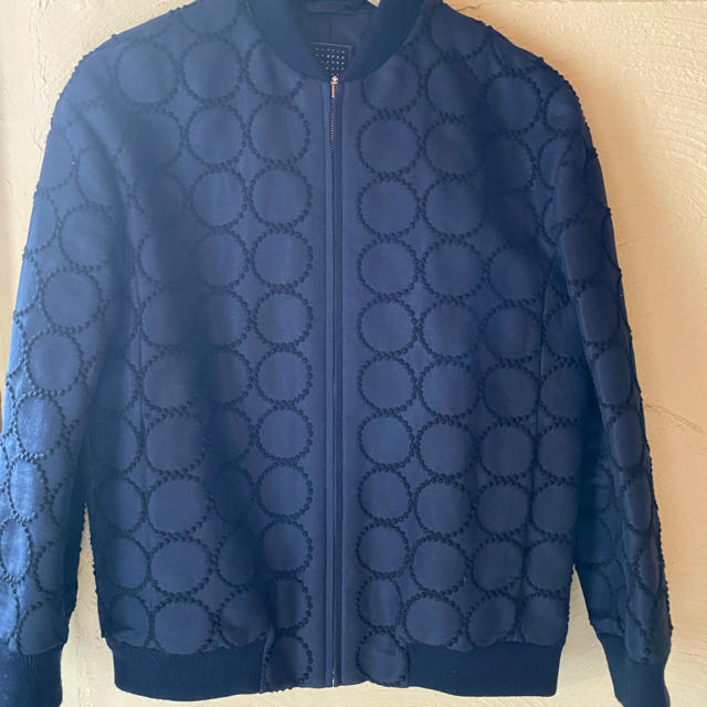 mina perhonen(ミナペルホネン)のミナペルホネン　2019 タンバリンブルゾン36 レディースのジャケット/アウター(ブルゾン)の商品写真