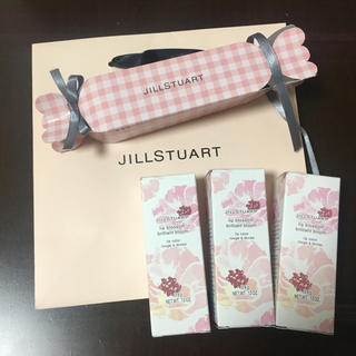 ジルスチュアート(JILLSTUART)のキャンディボックス付き♥ジルスチュアート ブリリアントブルーム 3色セット(口紅)