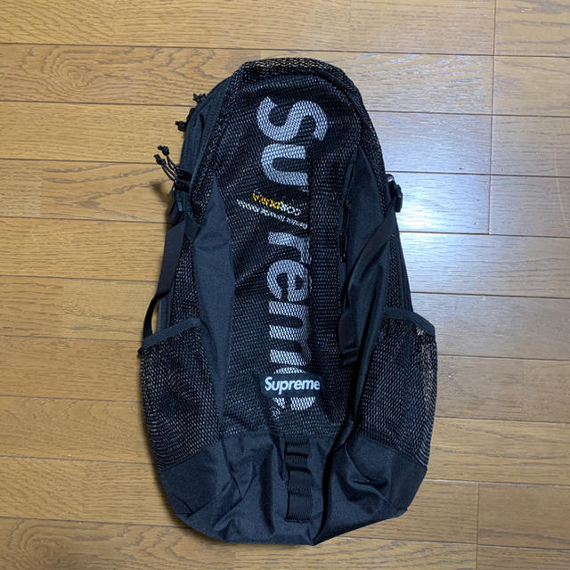 supreme 20ss backpack black