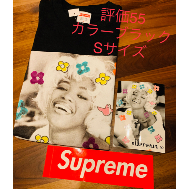 Supreme Naomi Tee カラーはBlack Sサイズ ステッカー付き ...