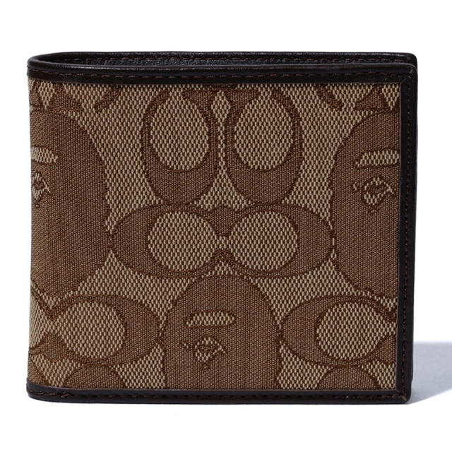 COACH(コーチ)のBAPE × COACH COIN WALLET BEIGE / 財布　 メンズのファッション小物(折り財布)の商品写真