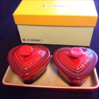 ルクルーゼ(LE CREUSET)のルクルーゼ☆新品プチラムカン（レッド）(食器)