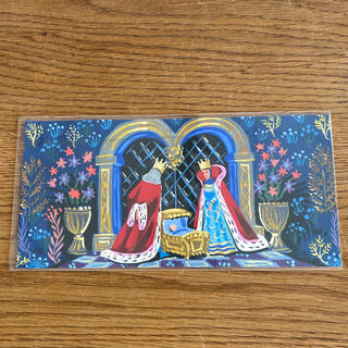 ディズニー(Disney)のディズニーアート展  眠れる森の美女　ワイドポストカード(キャラクターグッズ)