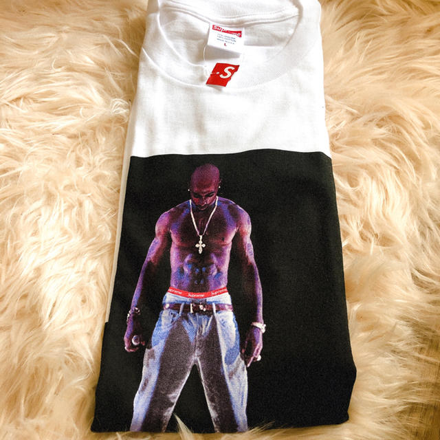 Tupac Hologram Tee 白/Ｌ　Supreme 20SS