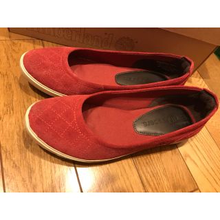 ティンバーランド(Timberland)のティンバーランド　赤色パンプス(ハイヒール/パンプス)