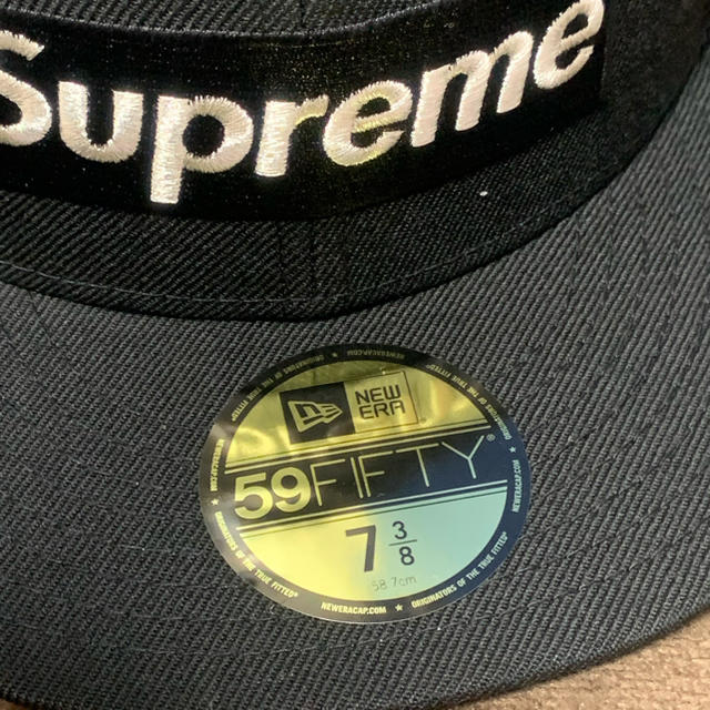 シュプリーム $1M Metallic Box Logo New Era Cap 1