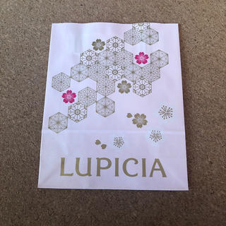 ルピシア(LUPICIA)のルピシア　桜ショッパー中　紙袋(ショップ袋)