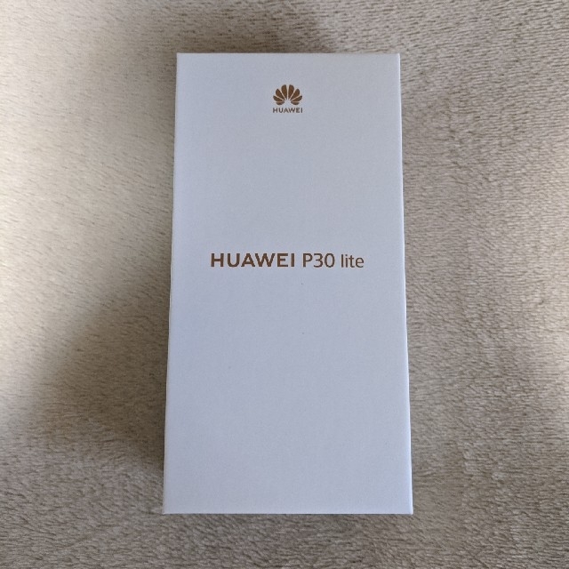 スマートフォン本体新品未開封 HUAWEI P30 lite パールホワイト simフリー