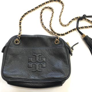 トリーバーチ(Tory Burch)の美品　トリーバーチ  フリンジが可愛いチェーンショルダーバック(ショルダーバッグ)