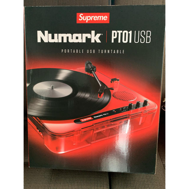 Supreme 2020 PT01 Portable Turntable