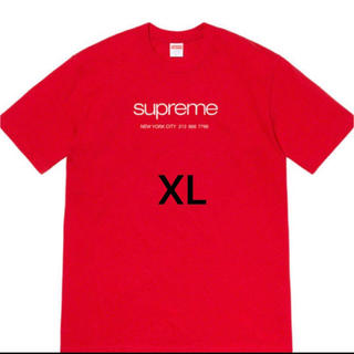 シュプリーム(Supreme)のsupreme Ss 20 shop T 赤XL(Tシャツ/カットソー(半袖/袖なし))