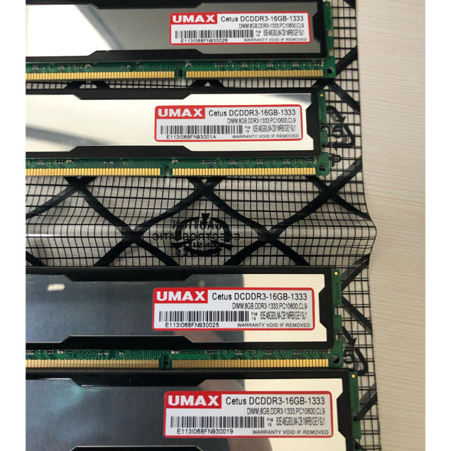 DDR3-1333 8GB x4 32GB 1