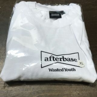 アフターベース(AFTERBASE)のwasted youth×afterbase　大阪限定白ロンTシャツ　ＸＬ(Tシャツ/カットソー(七分/長袖))