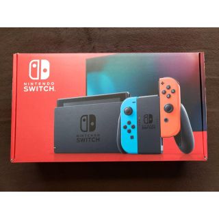 ニンテンドースイッチ(Nintendo Switch)の新型　Nintendo  Switch  ネオン　本体　美品(家庭用ゲーム機本体)