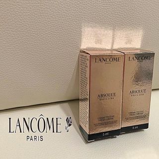 ランコム(LANCOME)のランコム　アプソリュホワイトオーラクリーム　5ml 2本(フェイスクリーム)