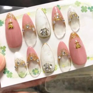 ネイルチップ ジェル 上品 結婚式 二次会 パーティー ブライダル 付け爪 ネイルチップ ジェル 上品 結婚式 二次会 パーティー ブライダル 付け爪