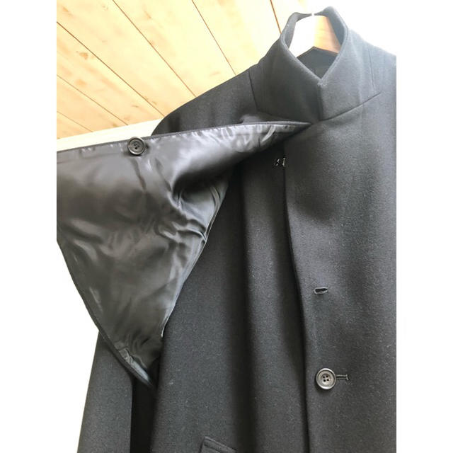 stein 19AW LAY CHESTRE COAT / BLACK 2