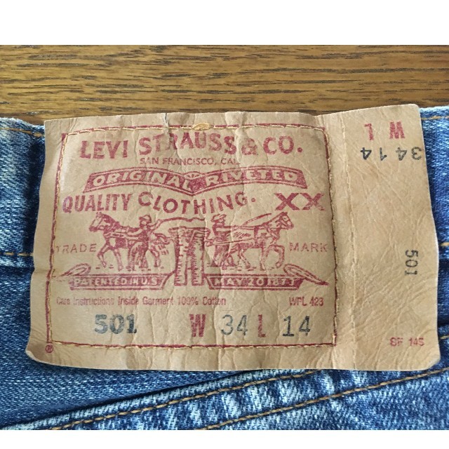 Levi's(リーバイス)の美品　Levi's501 デニム　メンズ メンズのパンツ(デニム/ジーンズ)の商品写真
