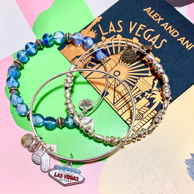 新品 ☆ Alex and Ani ラスベガス限定　3本セット