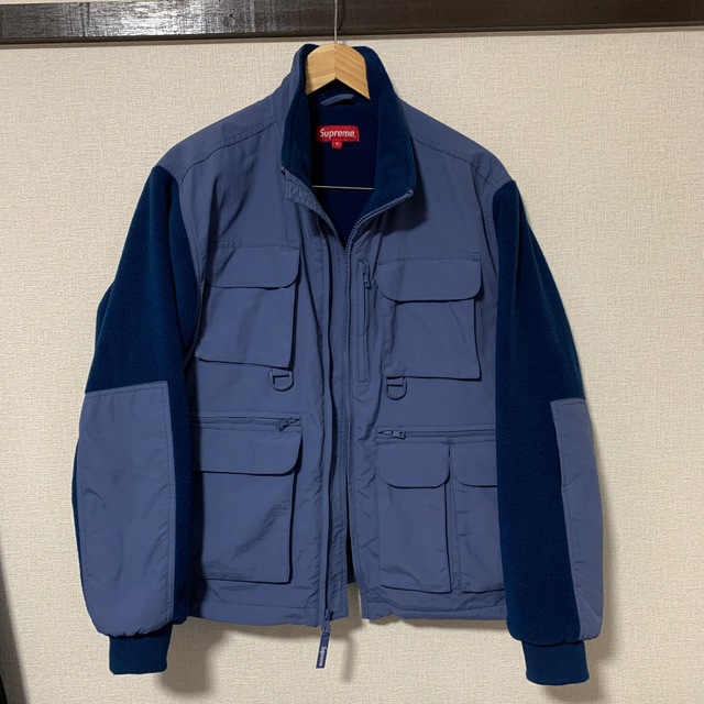 Supreme 19AW Upland Fleece Jacket S Blue