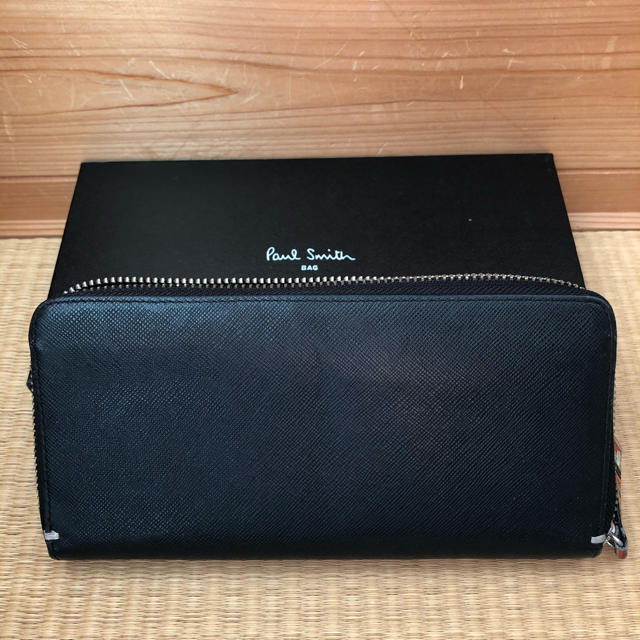 Paul Smith(ポールスミス)のPaul Smith 牛革　黒色長財布　美品です♪ メンズのファッション小物(長財布)の商品写真