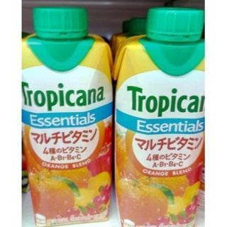 【送料無料】トロピカーナ エッセンシャルズ マルチビタミン 330ml×12本(ソフトドリンク)