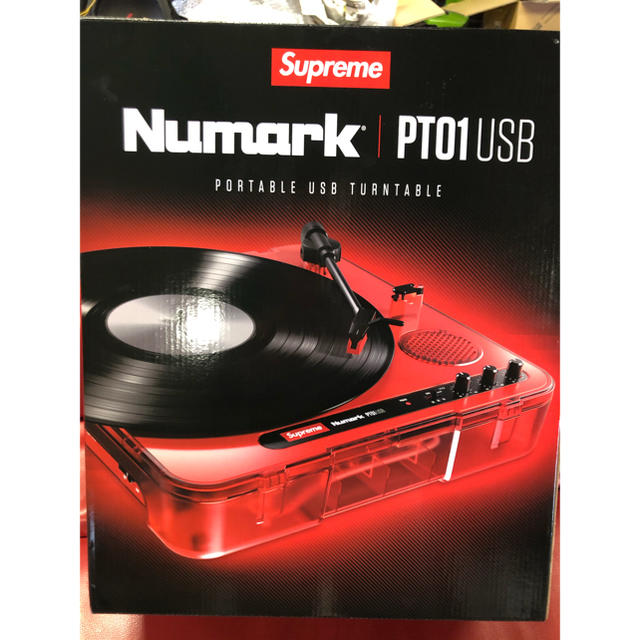 2024年激安 Supreme®/Numark® PT01 Portable Turntable ターンテーブル