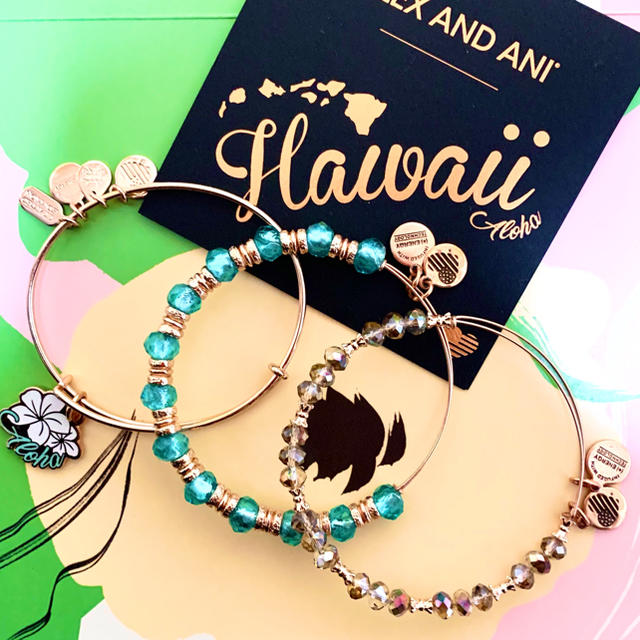 専用です　新品 ☆ ALEX AND ANI ハワイ限定3本セット レディースのアクセサリー(ブレスレット/バングル)の商品写真