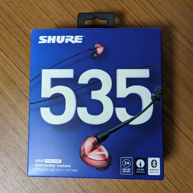 SHURE SE535 + BT1-A Special Edition