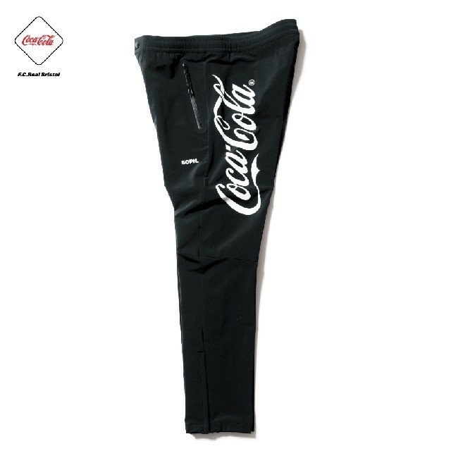 F.C.R.B./F.C.Real Bristol/FCRB エフシーアールビー/エフシーレアルブリストル COCA-COLA WARM UP PANTS FCRB-200001 コカ・コーラ ウォームアップパンツ ブラック