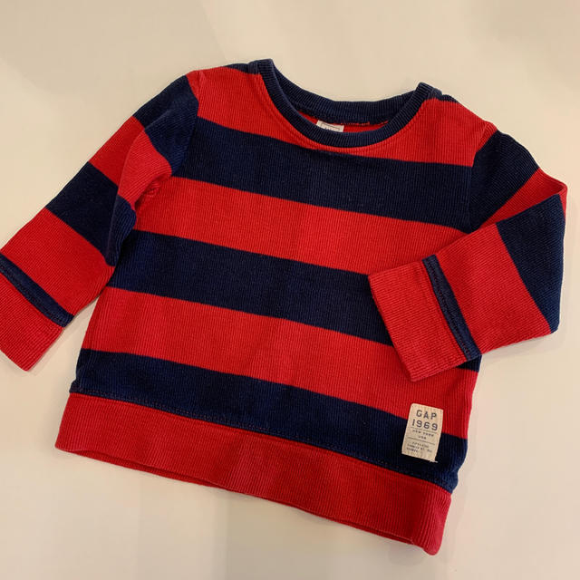 babyGAP(ベビーギャップ)のベビーギャップ　90cm  18ー24M 長袖 キッズ/ベビー/マタニティのキッズ服男の子用(90cm~)(Tシャツ/カットソー)の商品写真