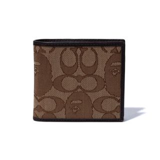 アベイシングエイプ(A BATHING APE)のBAPE × COACH COIN WALLET コインウォレット 財布(折り財布)