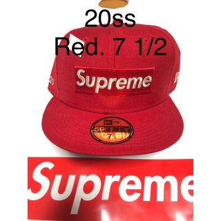 シュプリーム(Supreme)のSupreme cap new era 7 1/2(キャップ)