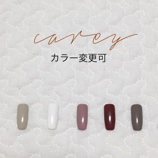 【カラー変更可】秋冬カラー② カラージェル ジェルネイル(カラージェル)