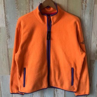 ザノースフェイス(THE NORTH FACE)のノースフェイス　ヴィンテージ　フリース　オレンジ　80s 90s(その他)