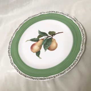 ノリタケ(Noritake)のノリタケ　ロイヤルオーチャード　大皿　盛り皿　洋梨　グリーン　2枚(食器)