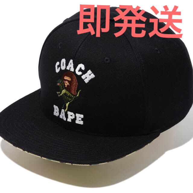 A baghing ape COACH cap tシャツセット メンズの帽子(キャップ)の商品写真