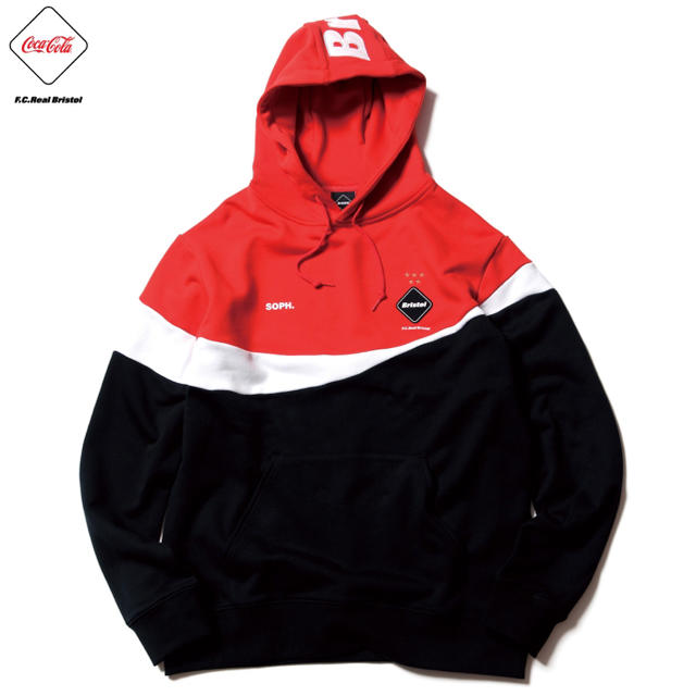 FCRB 20SS COCA-COLA COLOR BLOCK HOODIE