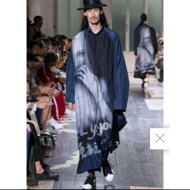 YOHJI YAMAMOTO 内田すずめ シルクシャツ