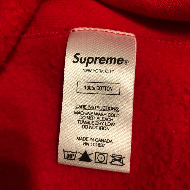 値下げSupreme Classic Script Hooded