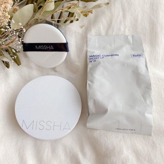 ミシャ(MISSHA)のミシャ　クッションファンデ　リフィル&パフ付き(ファンデーション)