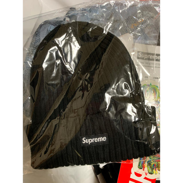 supreme ビーニー　黒