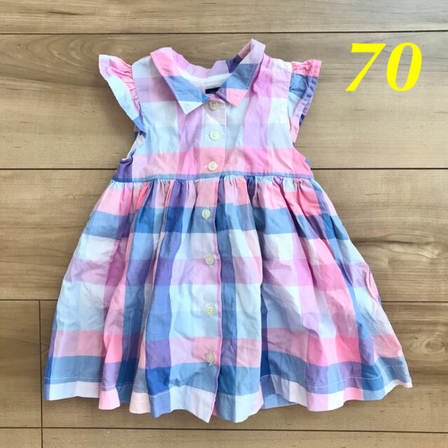 babyGAP(ベビーギャップ)のGAP ベビーワンピース 70 キッズ/ベビー/マタニティのベビー服(~85cm)(ワンピース)の商品写真