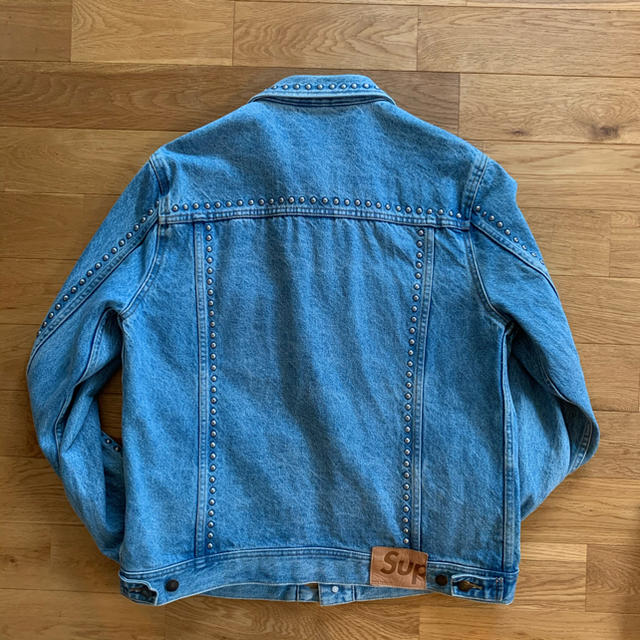 Supreme   Supreme Studded Denim Trucker Jacketの通販 by isao2's