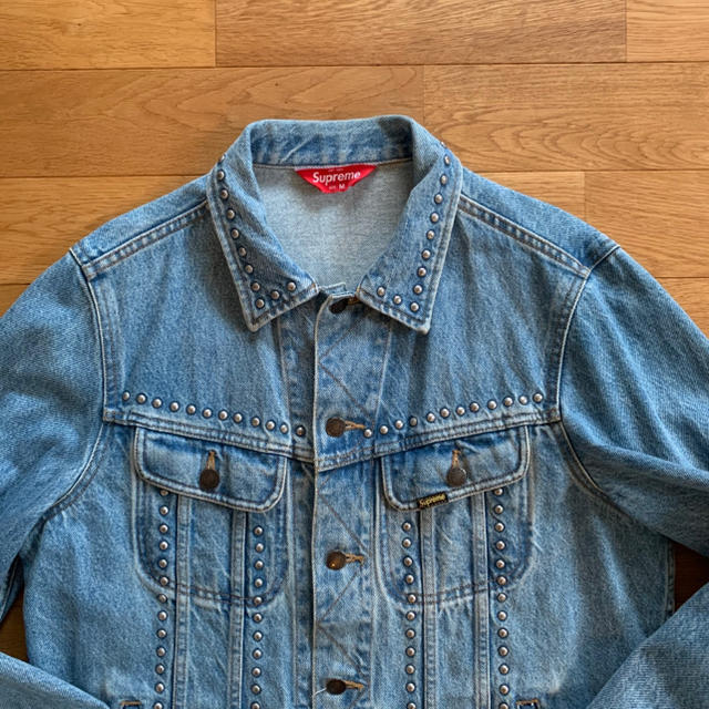 Supreme(シュプリーム)のSupreme Studded Denim Trucker Jacket メンズのジャケット/アウター(Gジャン/デニムジャケット)の商品写真