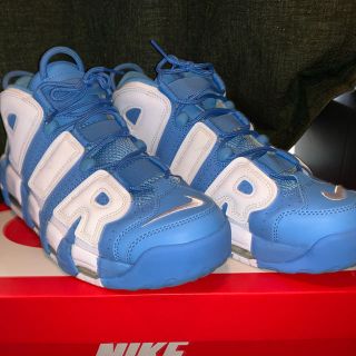 ナイキ(NIKE)のNike Air More Uptempo Blue/White モアテン(スニーカー)