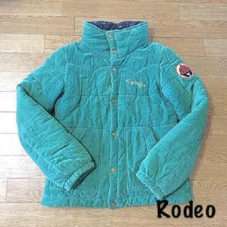 RODEO CROWNS(ロデオクラウンズ)ジャケットアウター グリーン　柄